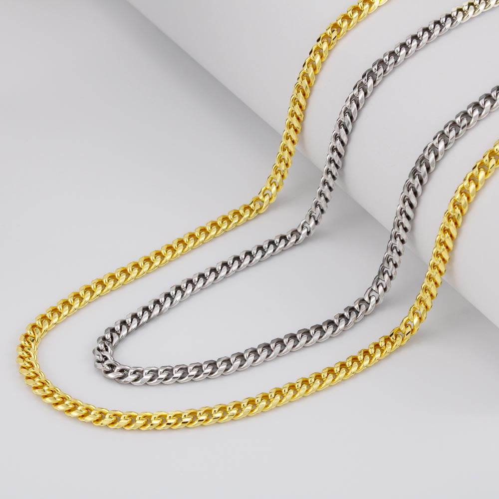 The "Valor" Cuban Link Chain — A Symbol of Strength 🛡️