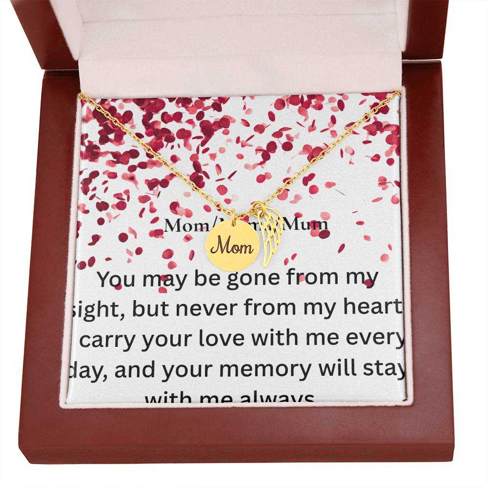 Memorial Necklace for Mom