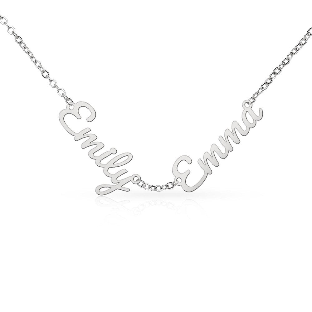 A beautiful legacy to keep close to your heart. Hand-scripted with the names of those who mean the most