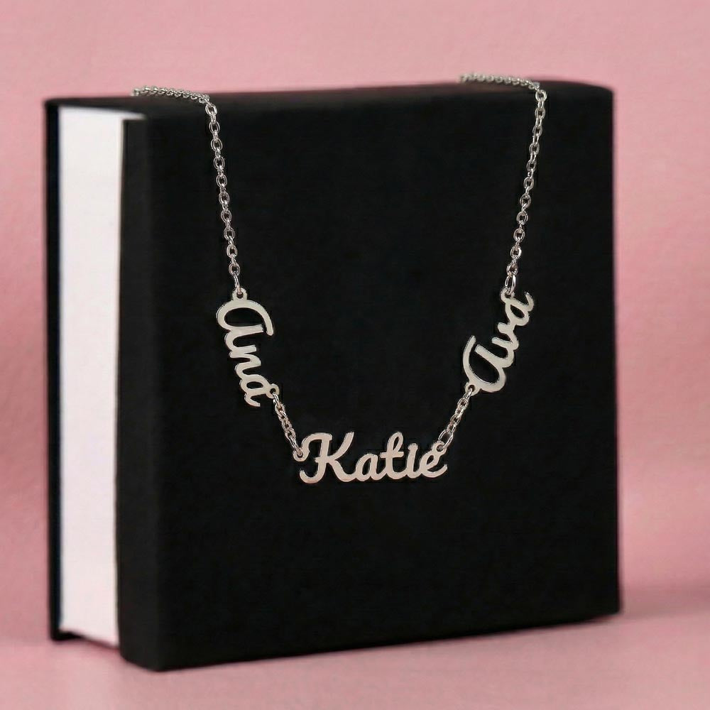 A beautiful legacy to keep close to your heart. Hand-scripted with the names of those who mean the most
