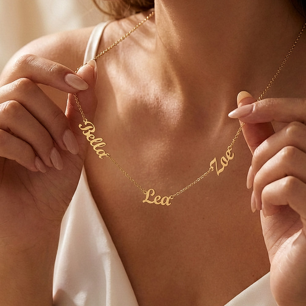 A beautiful legacy to keep close to your heart. Hand-scripted with the names of those who mean the most