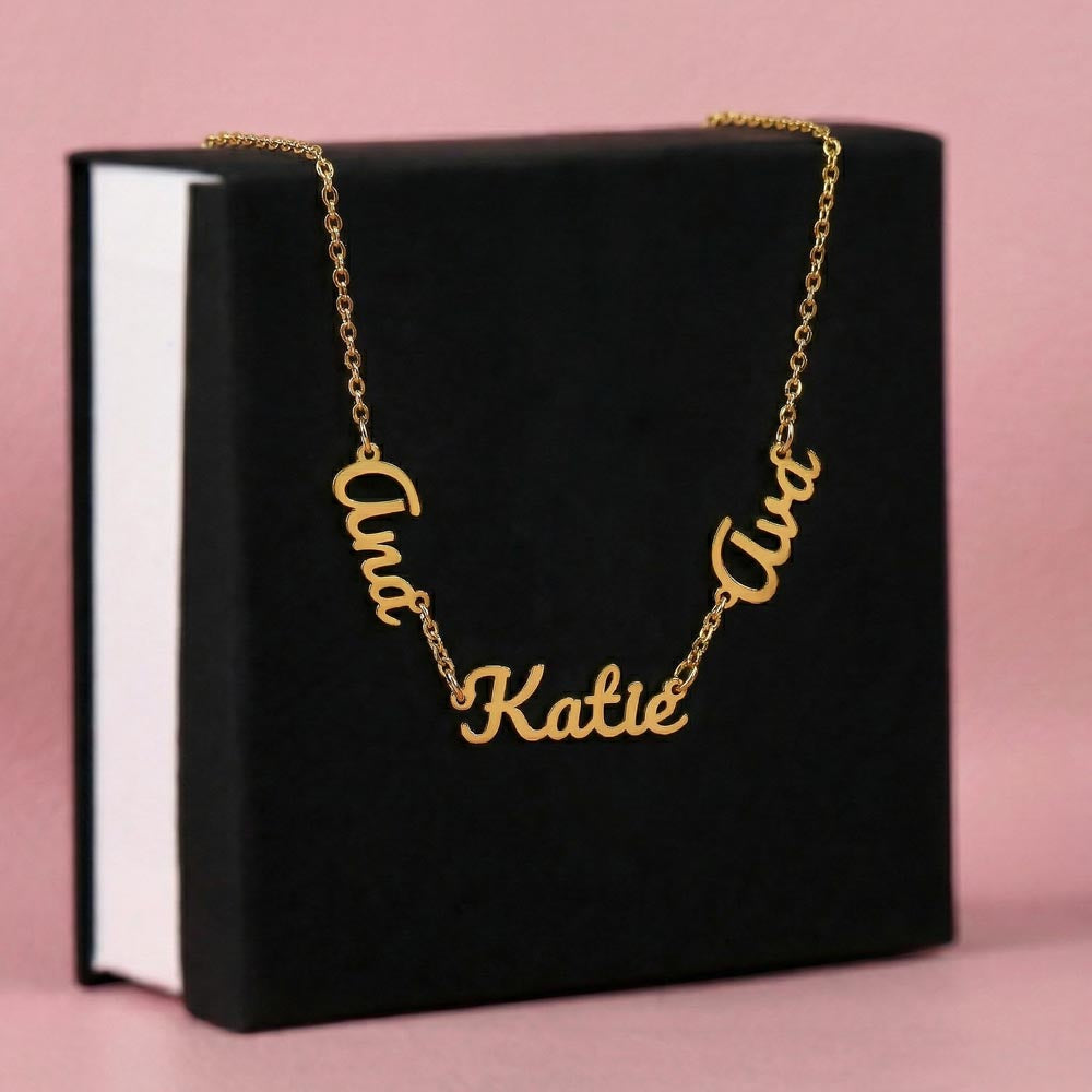 A beautiful legacy to keep close to your heart. Hand-scripted with the names of those who mean the most