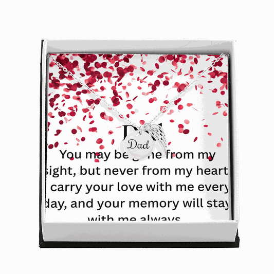 "Dad" Memorial Necklace